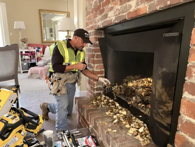 Safe screening installation by East Cleveland Chimney Sweep in East Cleveland, OH