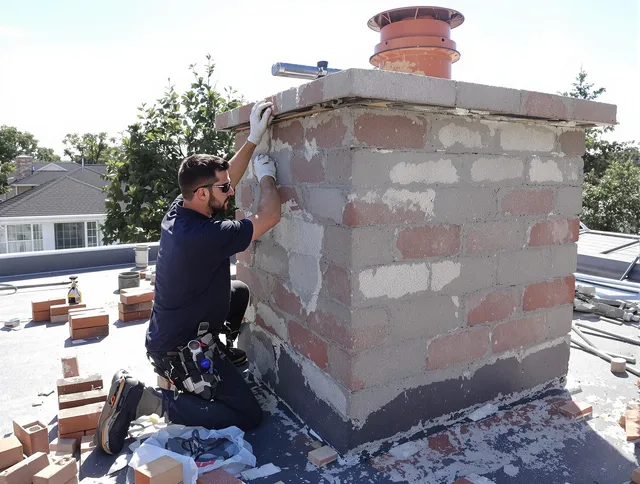 Advanced chimney repair process by East Cleveland Chimney Sweep in East Cleveland, OH
