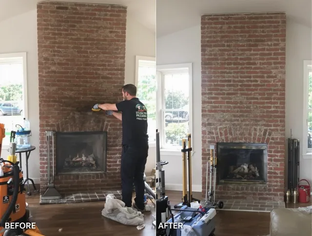 Finished chimney sweeping service by East Cleveland Chimney Sweep in East Cleveland, OH
